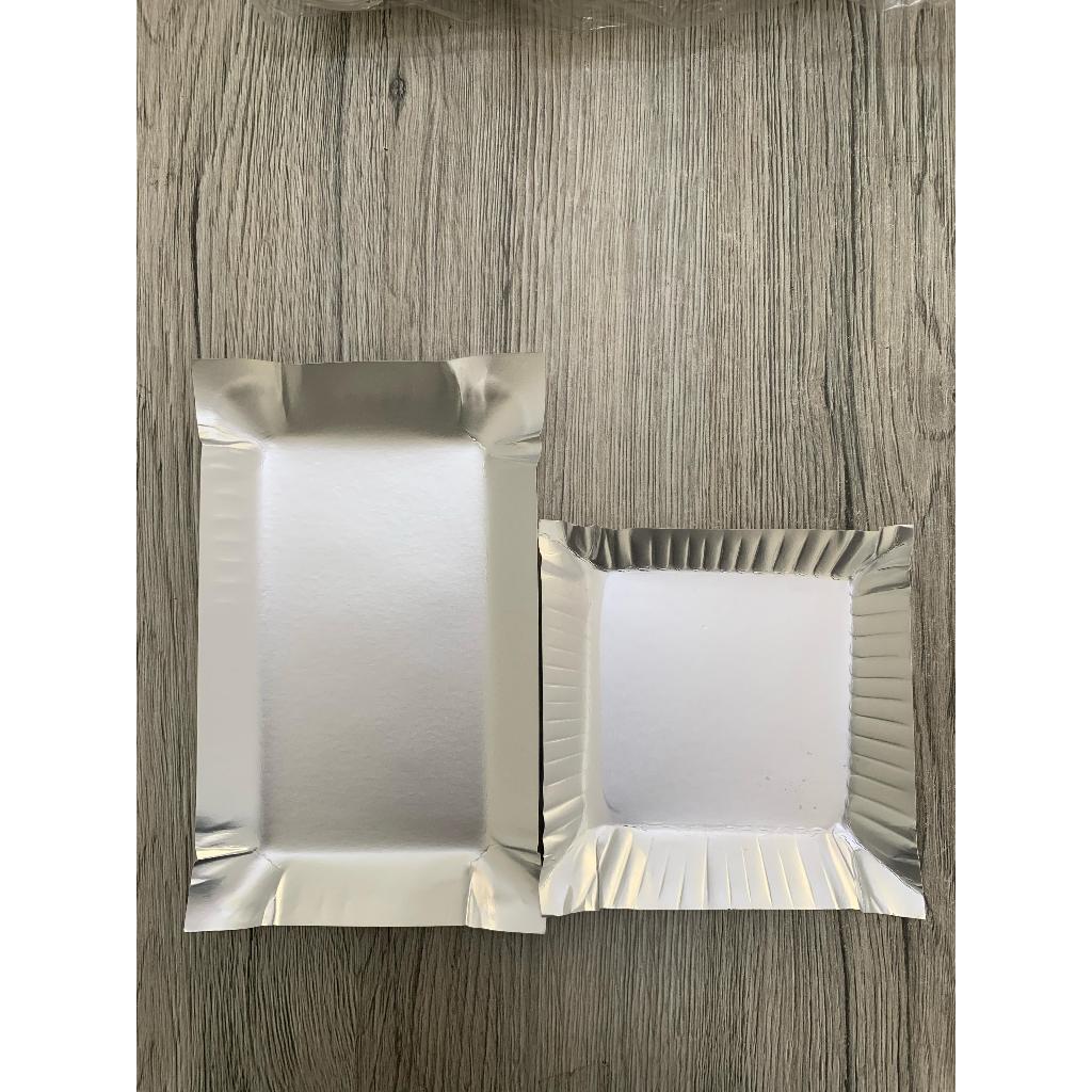 Piring Kertas Kue Ulang Tahun Kotak isi 20-30/ Lepek Kue Ultah / Lepek Kertas / Lepek Snack