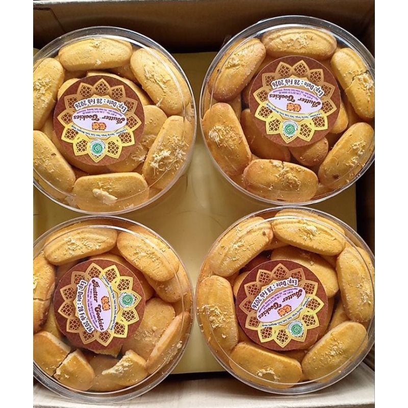

Lidah kucing butter cookies