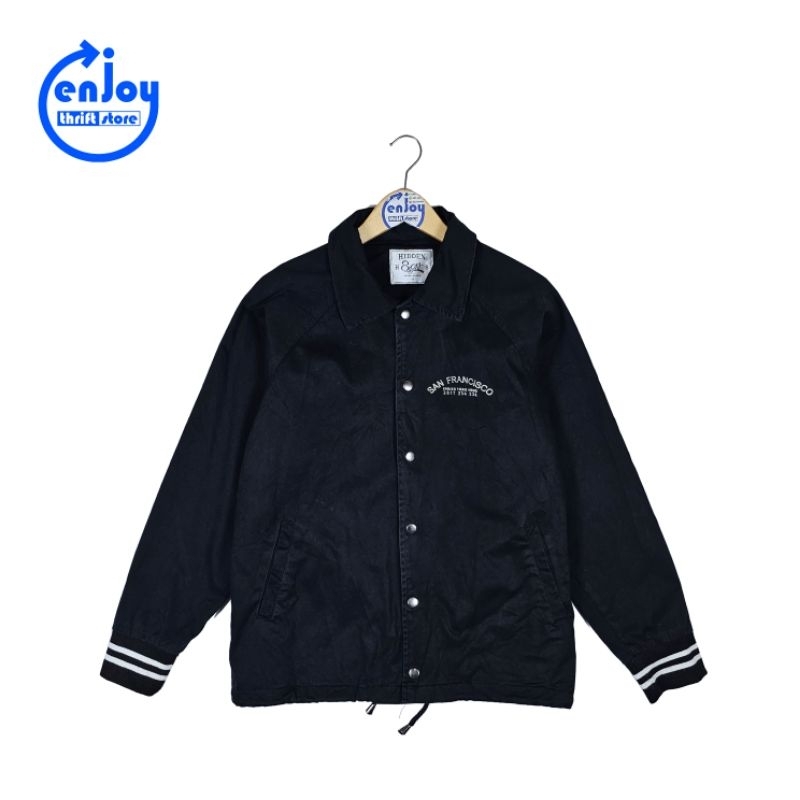 casual kasual jacket pria coach HIDDEN 8IGHT shirt second preloved SAN FRANCISCO