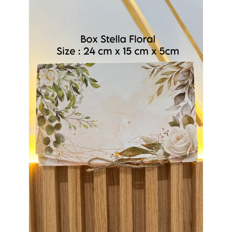 

STELLA FLORAL BOX / BOX HIJAB / BOX HAMPERS / BOX KADO