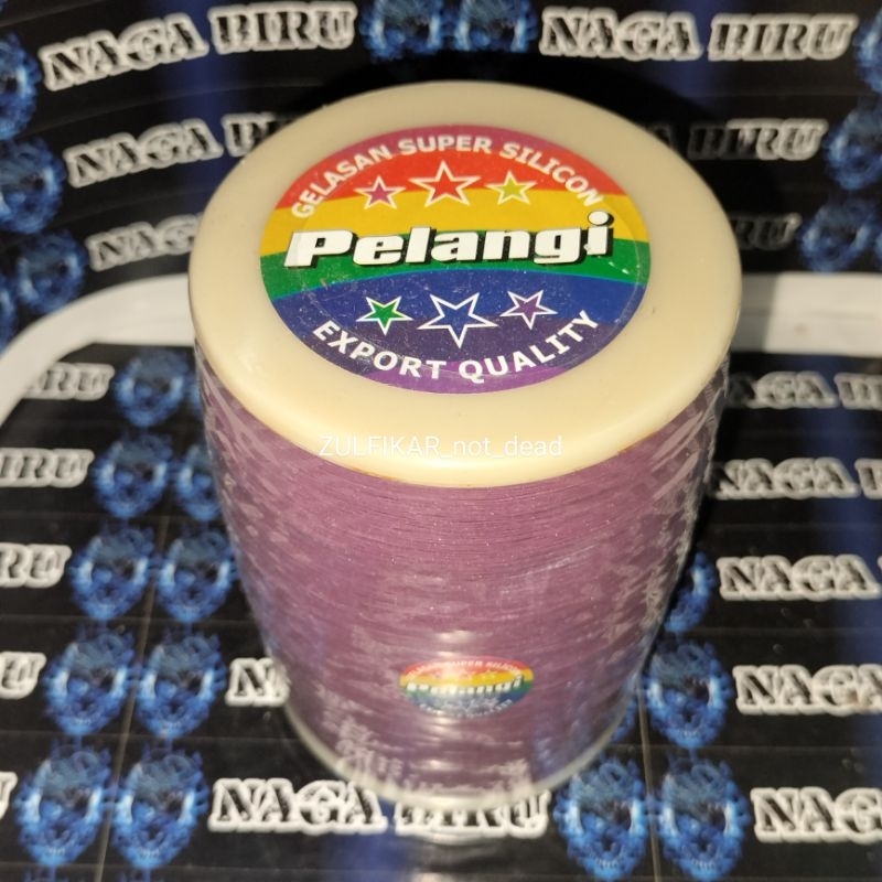 senar gelasan pelangi 6000 yard