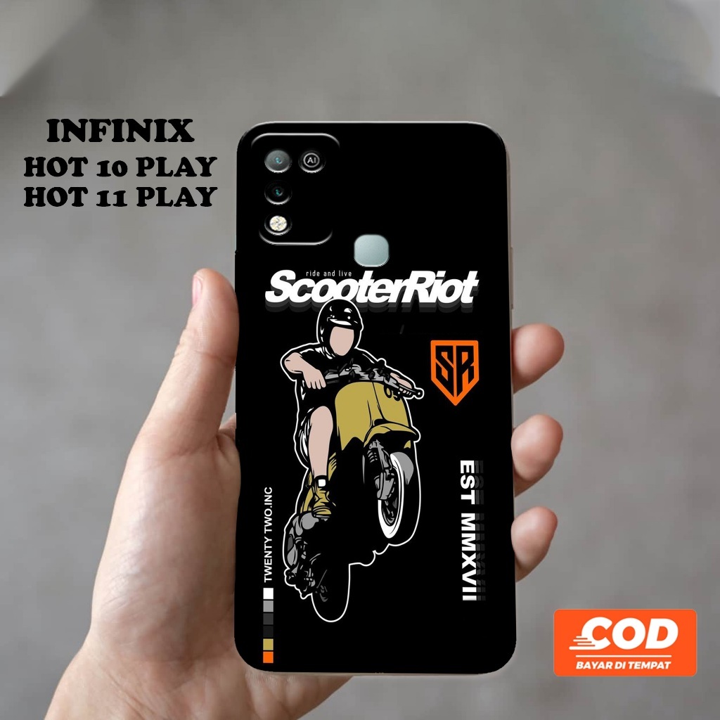 INFINIX HOT 10 PLAY & 11 PLAY - Softcase INFINIX HOT 10 PLAY & 11 PLAY - Case Pro Camera INFINIX HOT