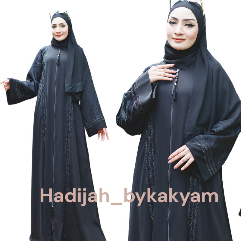 GAMIS BUSANA ABAYA FITRI LEBARAN FASHION WANITA BY KAK YAM COLLECTION