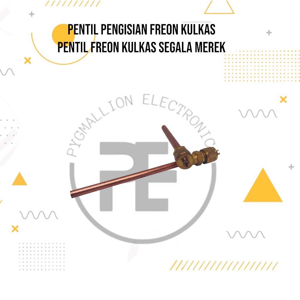 PENTIL PENGISIAN FREON KULKAS PENTIL FREON KULKAS SEGALA MEREK