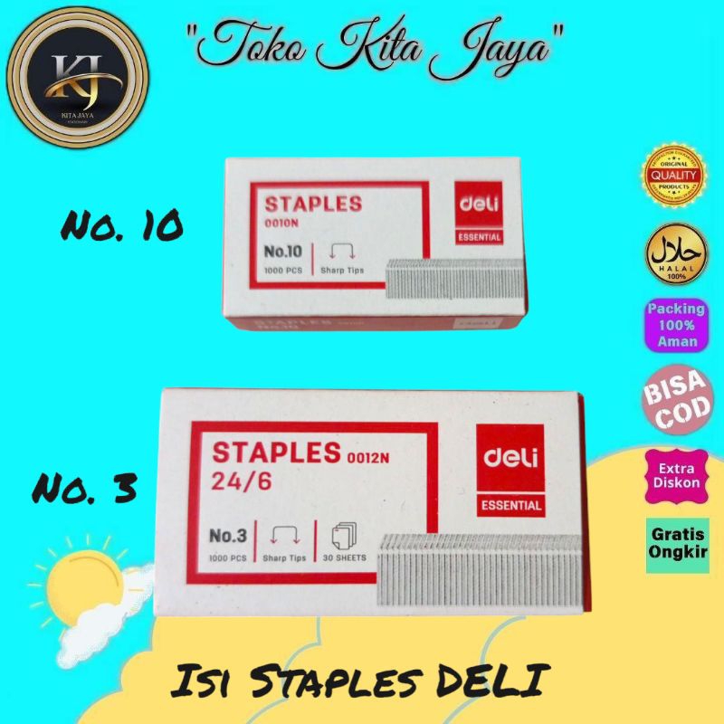 

Isi Staples DELI