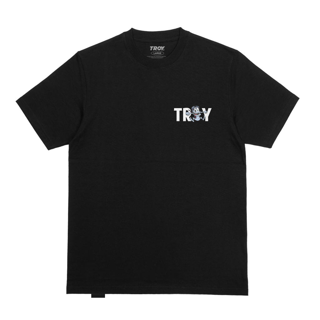 Troy Company Tshirt Black Believe You Can - Kaos Pria Lengan Pendek Hitam MT 2875