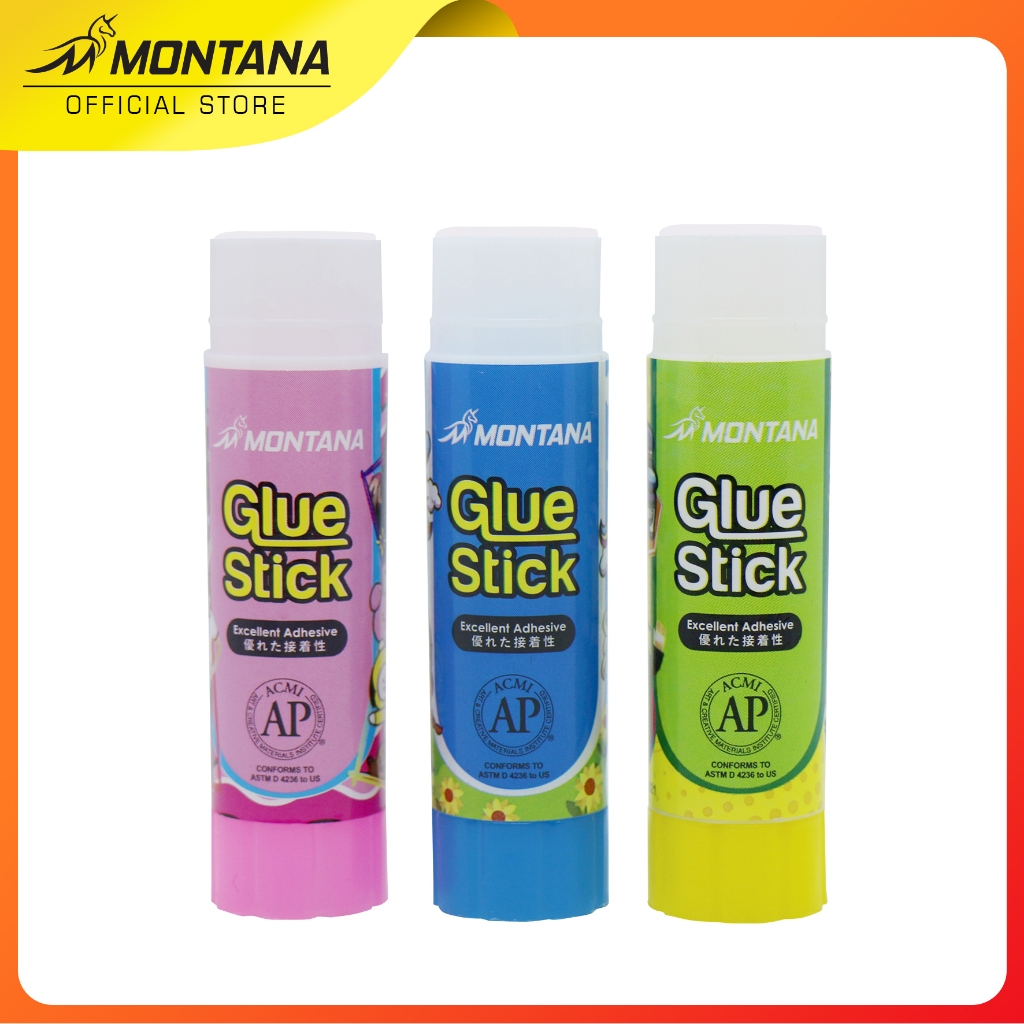 

MurahMurahATK Glue Stick Fancy / Lem Batang Montana GSF-10 / 10Gr - BOX