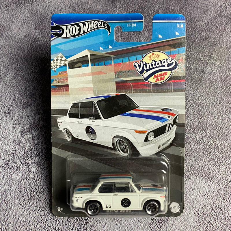 HOTWHEELS BMW 2002 VINTAGE RACING