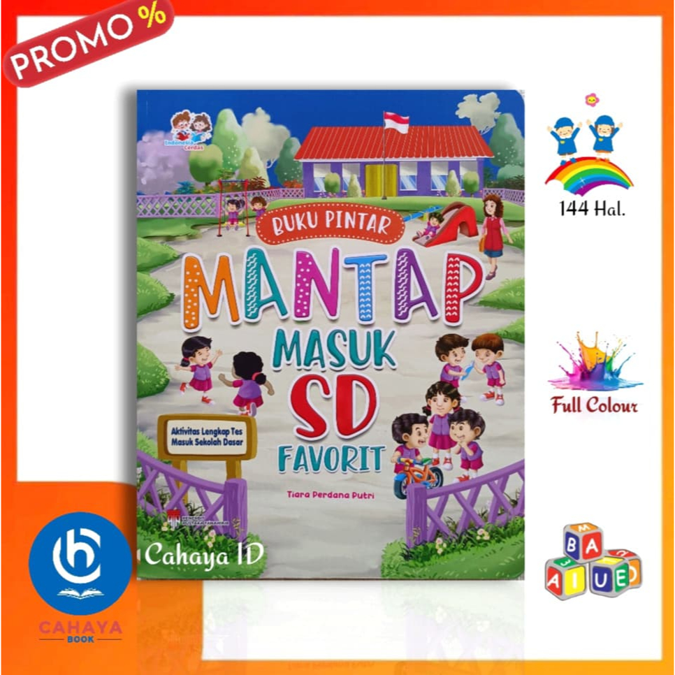 Buku Anak TK - Buku Pintar Siap Masuk SD Favorit Full Colour