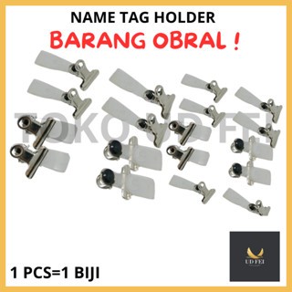 

(1 PCS=1 BIJI KODE C-1) NAME TAG HOLDER/ JEPIT NAME TAG/ JEPIT HOLDER/