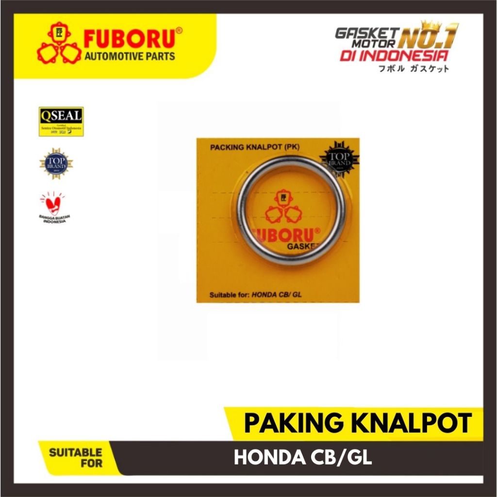 PAKING KNALPOT HONDA CB / GL / CG / TIGER PERPAK GASKET KNALPOT ATAS FUBORU
