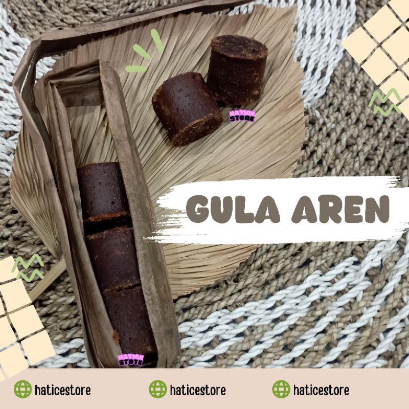

GULA AREN PREMIUM ASLI 100% DARI DESA | 500gram