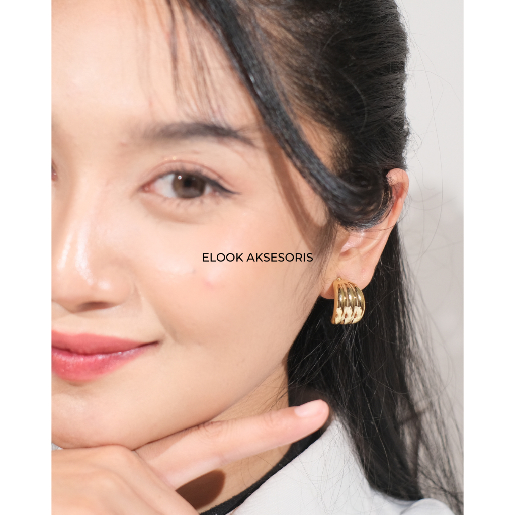 KAMA-ANTING WANITA AKSESORIS JEPIT MAGNET PRIA TITANIUM ASLI 100% TINDIK TUSUK ANAK PEREMPUAN ACCESO