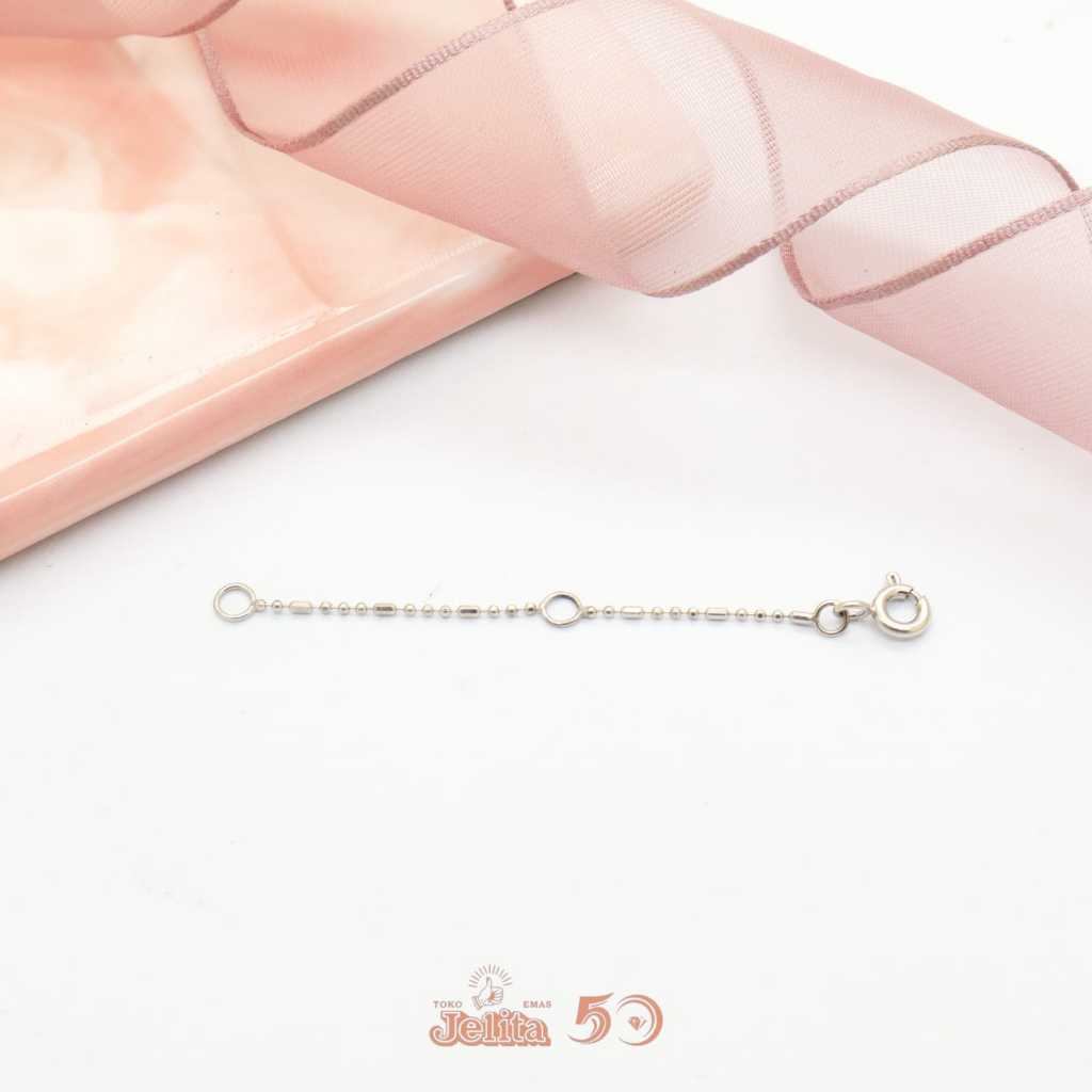 Extension penyambung Kalung atau gelang kadar 750 17K