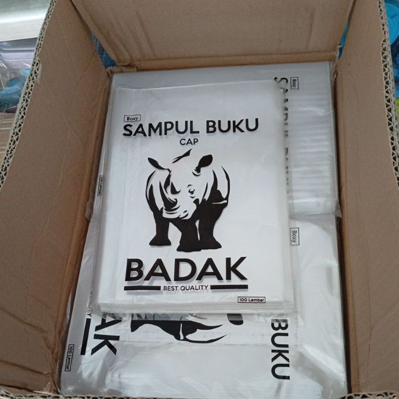 

H7Y Sampul Plastik Buku Boxy Cap Badak Isi 100 Lembar