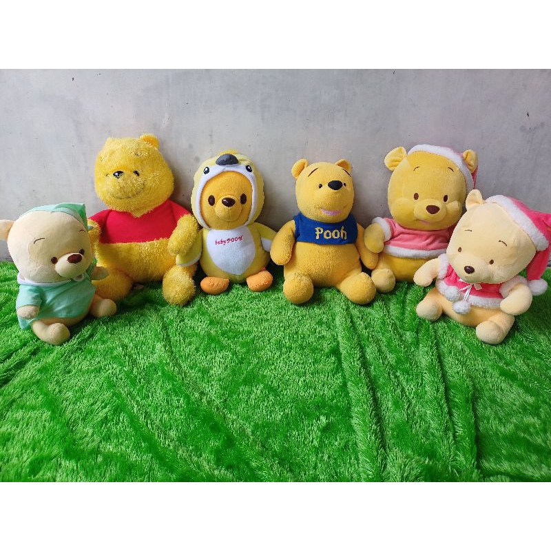 Boneka Pooh Kostum lucu