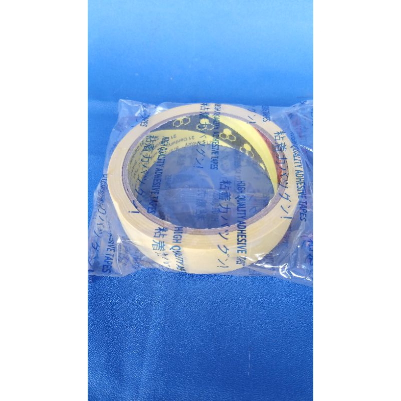 

Lakban Kertas / Masking Tape 24mm x 20 yard