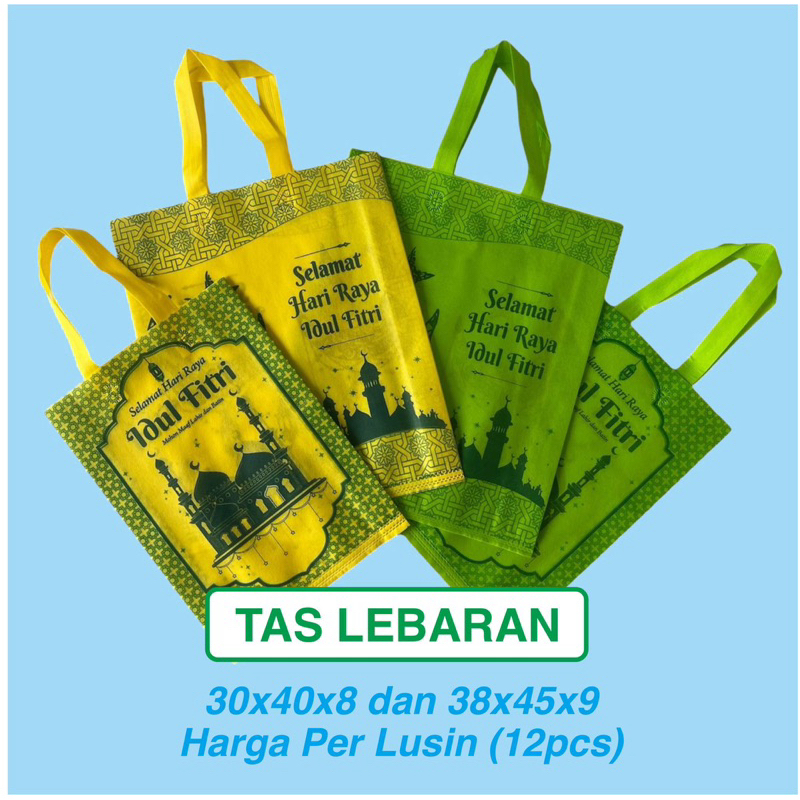 

goodie bag lebaran idul fitri tote bag lebaran tas spunbond lebaran idul fitri tas bingkisan lebaran tas idulfitri tas shopping bag lebaran