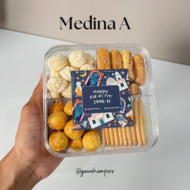 

(READY STOCK) MEDINA A - by GaweHampers / Hampers Lebaran / Parcel Idul Fitri / Kue Kering Lebaran