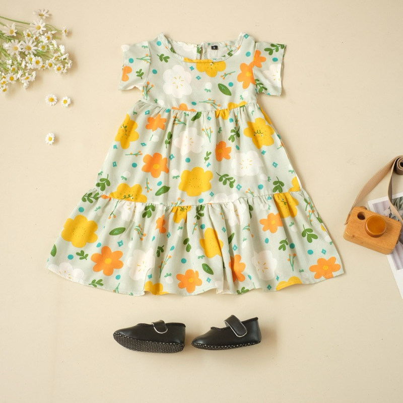 DASTER HOME DRESS ANAK KATUN RAYON