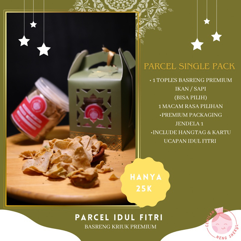 

Parcel Idul Fitri CNS isi 1 Toples Basreng Premium/ Parcel Cemilan / Parcel Unik / Parcel Basreng / Eid Hampers / Parcel Basreng Bandung / Parsel Lebaran Bandung