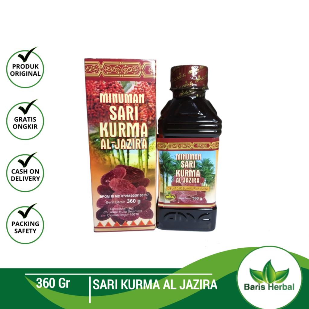 

Minuman Sari Kurma Al-Jazira ORIGINAL | Madu Sari Kurma Aljazira