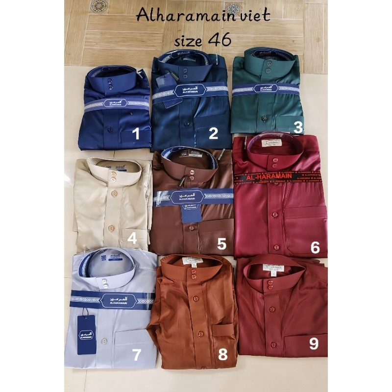 GAMIS ALHARAMAIN VIET REMAJA/gamis tanggung/gamis remaja