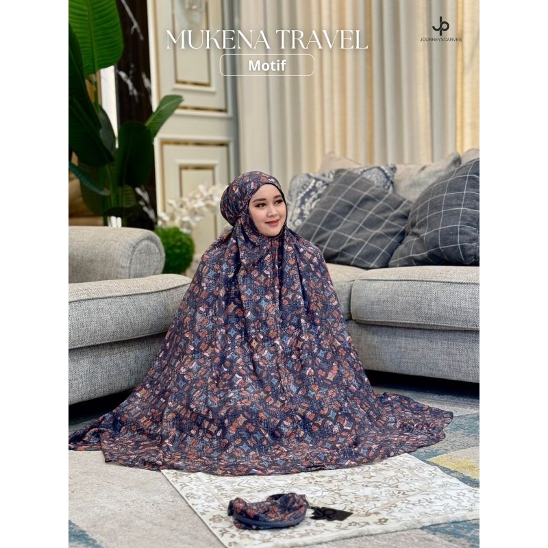 JOURNEY SCARVES - MUKENA MOTIF
