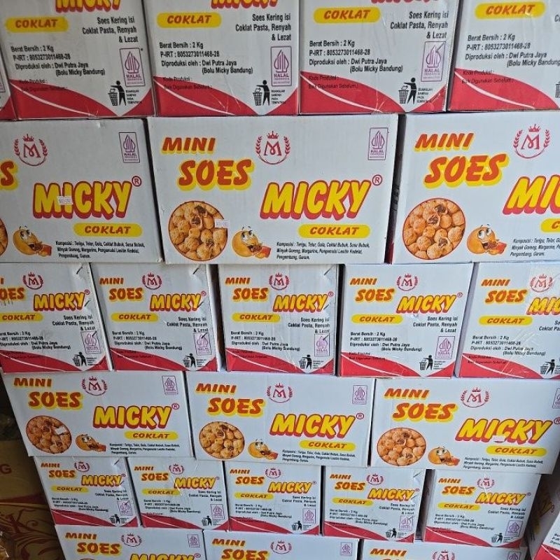 

Soes Coklat Micky Dus @2 Kg