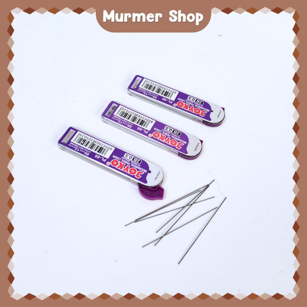 

Pensil Refill Joyko Lead PL-05 2B 0.5mm Isi Ulang Pencil Mekanik Cetek