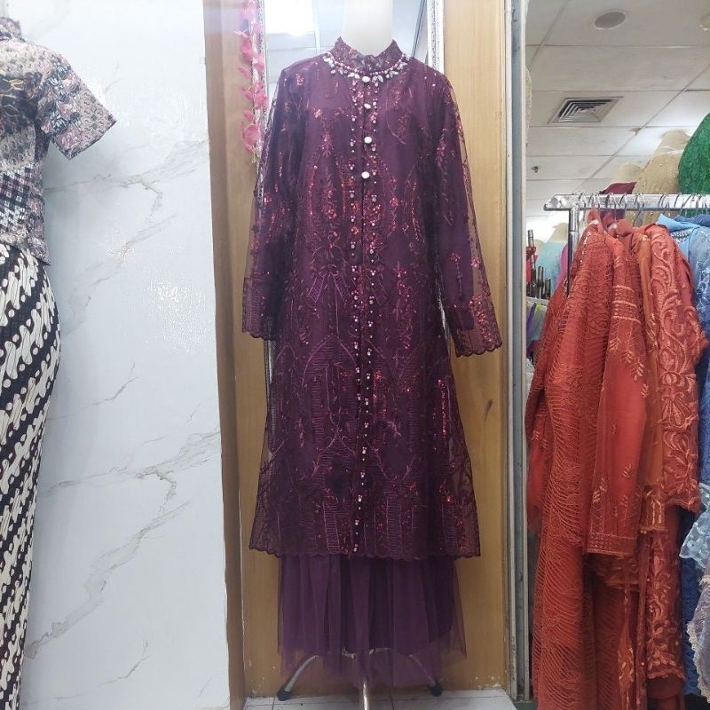 Gamis Burgundy