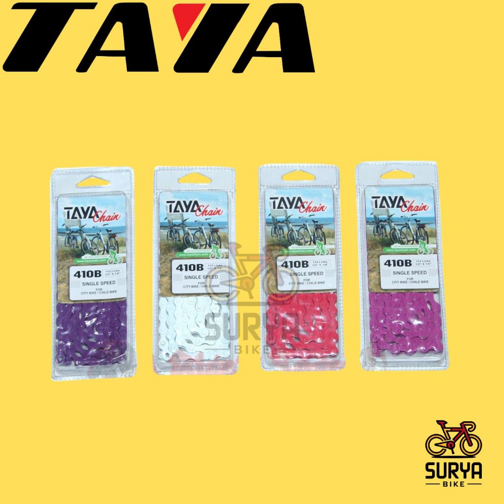 Rantai Sepeda Single Speed Taya Chain 410B