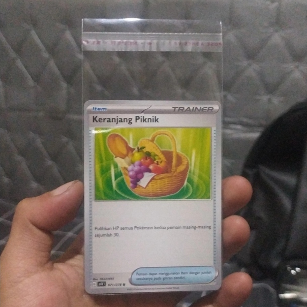 ( Habis ) Kartu Pokemon ID Keranjang Piknik ( Item ) - Scarlet Ex Sv1v 071/078 U