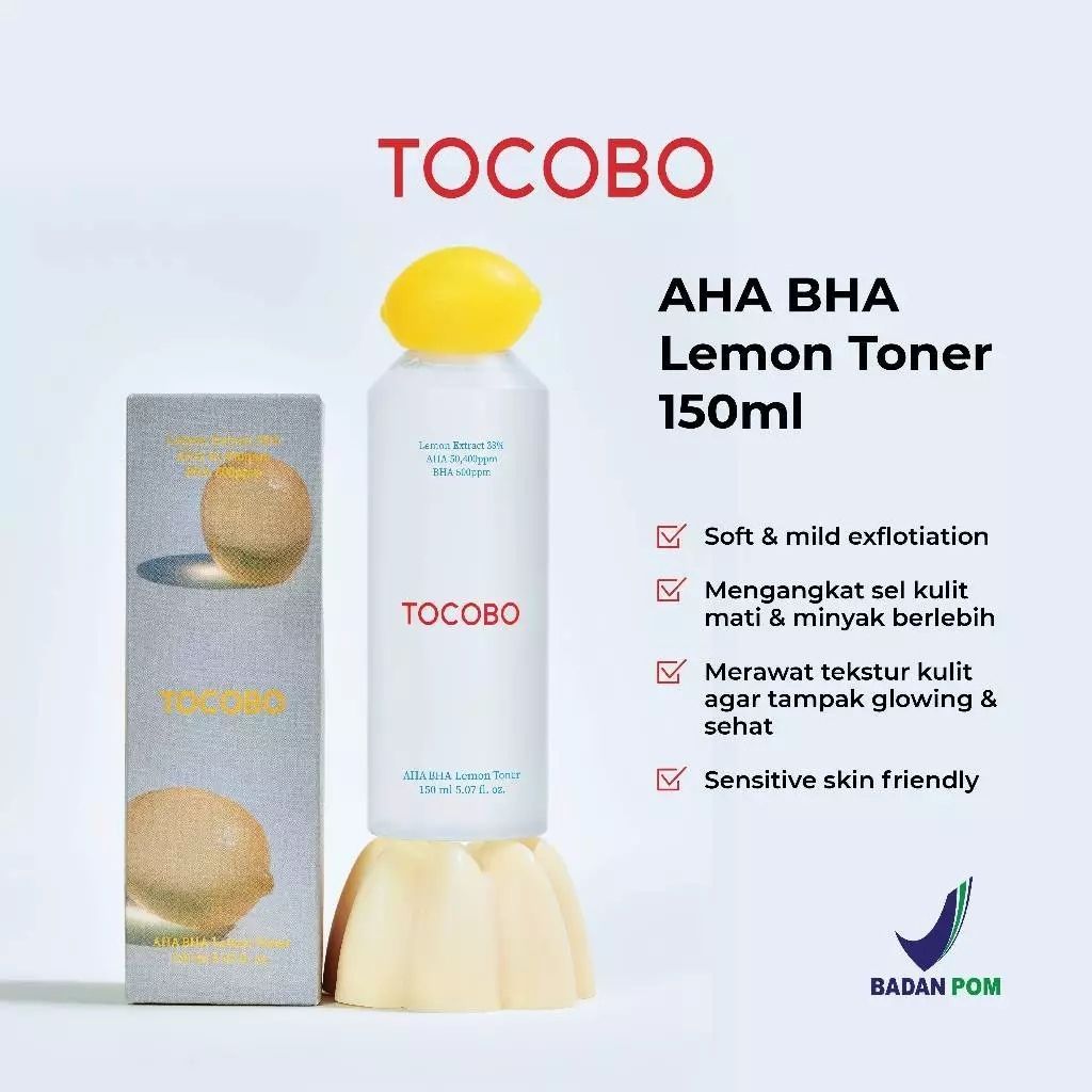 [NEAR ED] TOCOBO AHA BHA Lemon Toner 150ml (Exfoliating Toner)