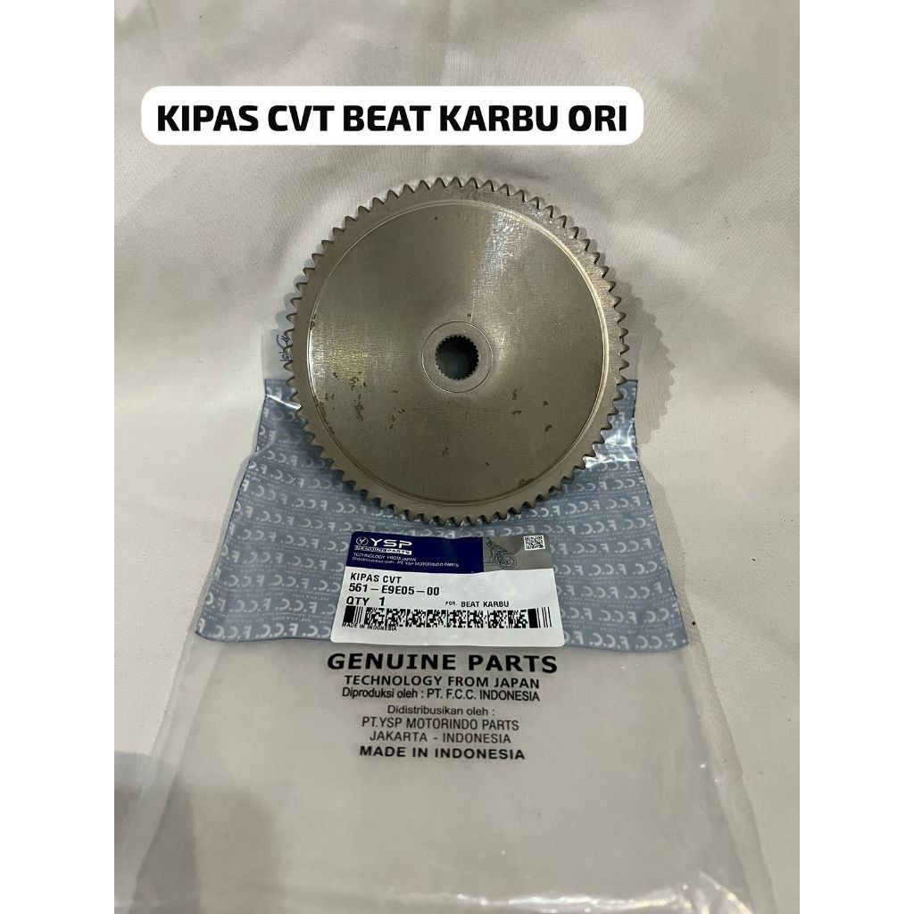 Kipas CVT Beat Karbu Ori
