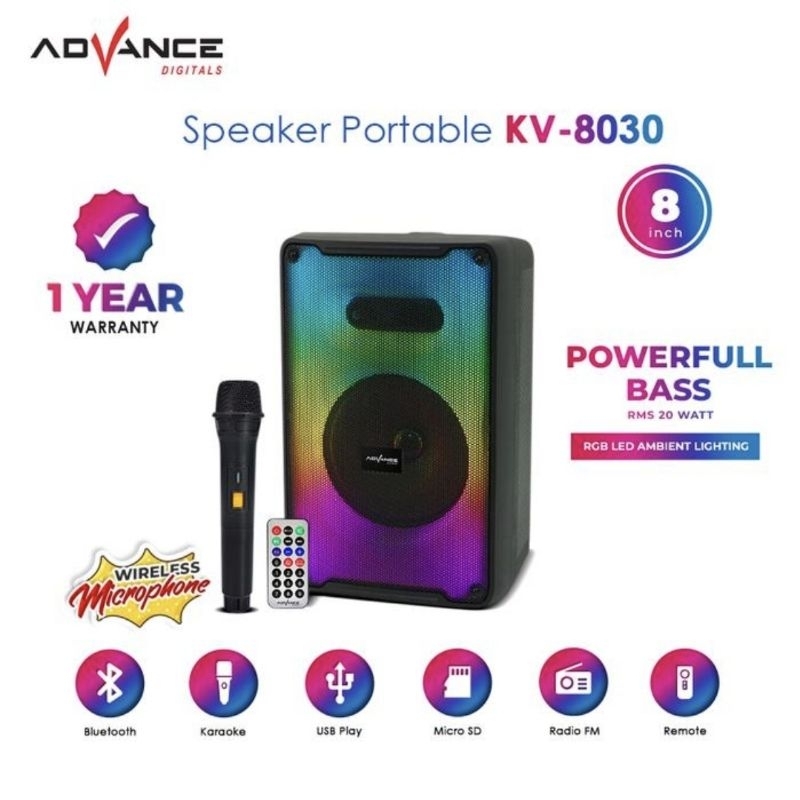 SPEAKER KV8030 SPEAKER ADVANCE