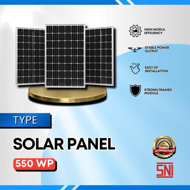 Solar Panel / Panel Surya Monocrystalline 100 - 550WP