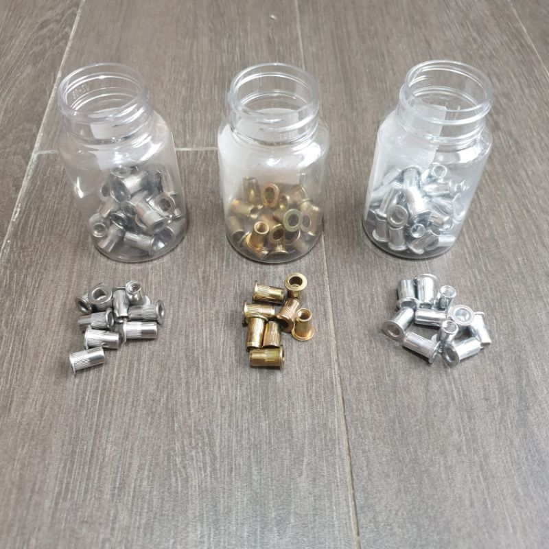 Mur Rivet Nut M5 Buat Tempat Botol Sepeda