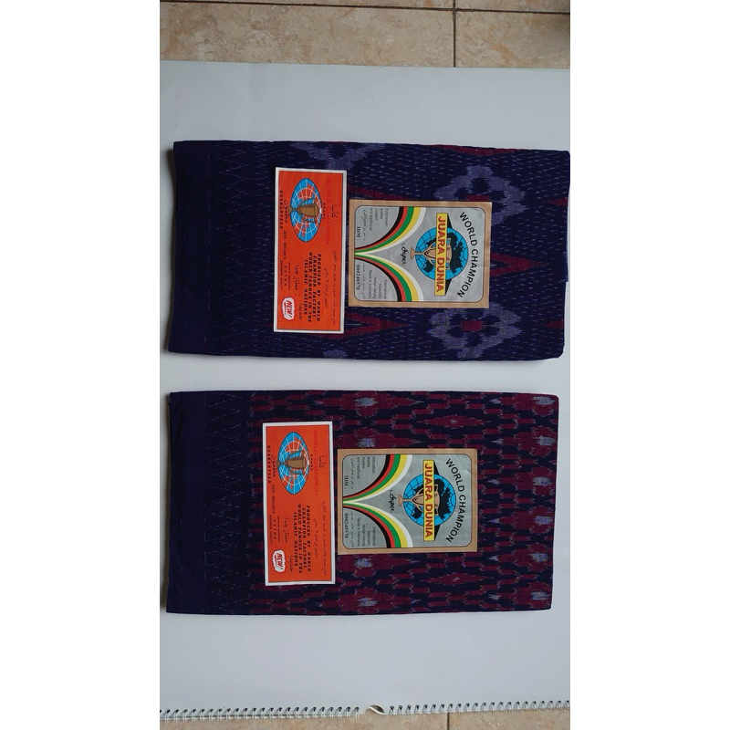SARUNG GOYOR TENUN DJUARA DUNIA/Juara dunia