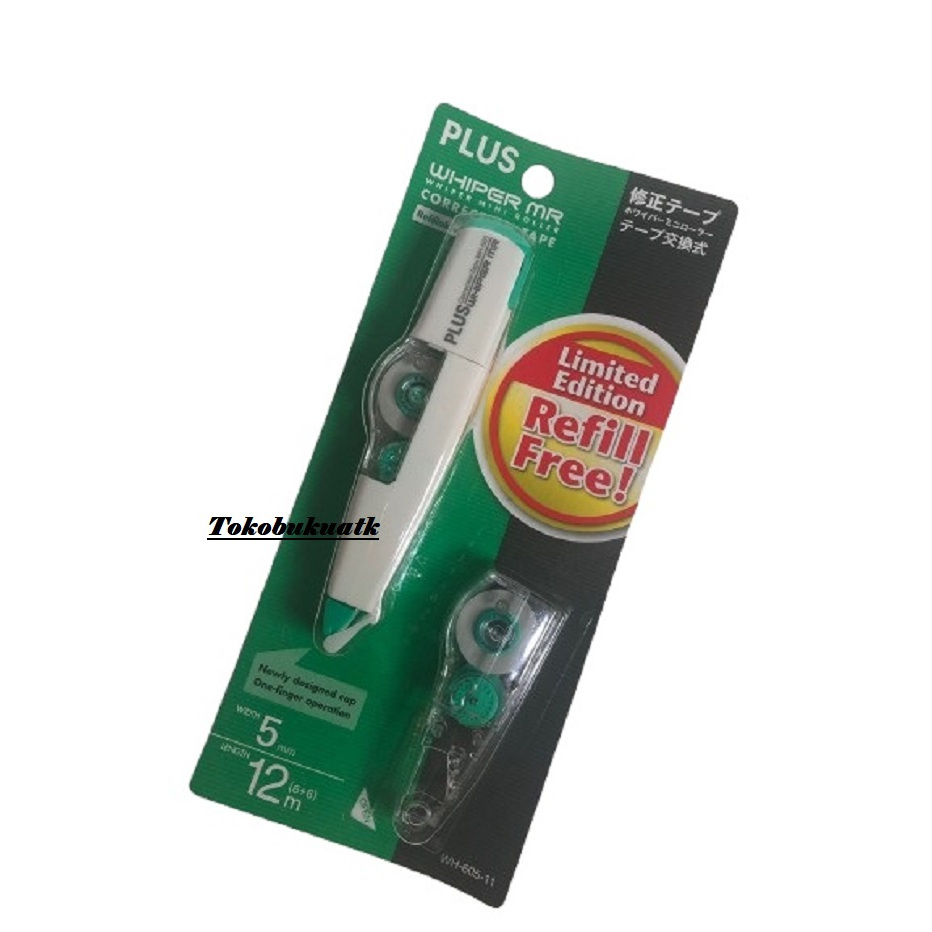 

Tip Ex Kertas Plus WH-645 dan refill