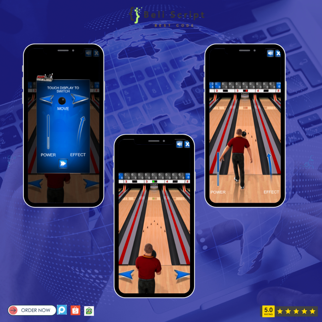 SOURCE CODE Game Classie Bowling - HTML