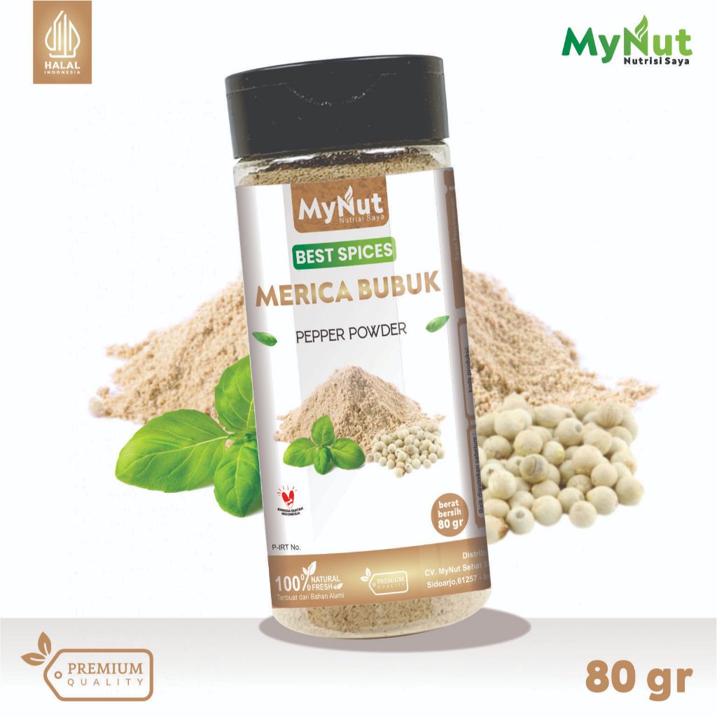 

MYNUT MERICA BUBUK REMPAH BUMBU DAPUR 100% PREMIUM QUALITY