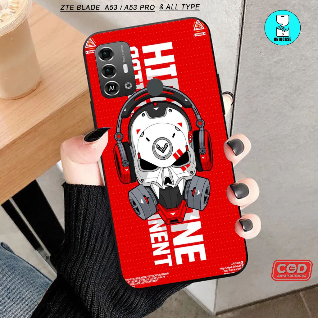 UNIQCASE SOFTCASE ZTE BLADE A53 / ZTE BLADE A53 PRO dan ALL TYPE SMARTPHONE & ANDROID Bisa request t