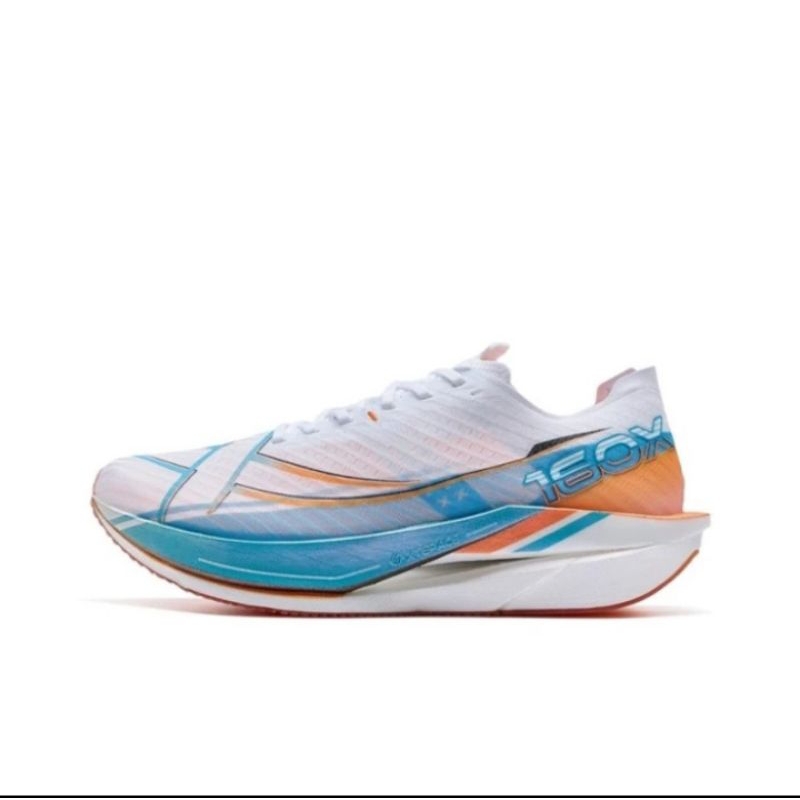 CLUBGOLFSHOP / Running Shoes - Xtep Running - 160x 6.0 " White / Blue " 100% AUTHENTIC