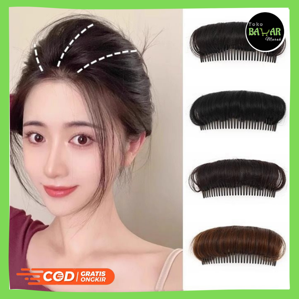 Sasak Rambut Sirkam / Bantalan Sasak Rambut Sirkam / Alat Bantu Sasak Rambut Penebal Rambut