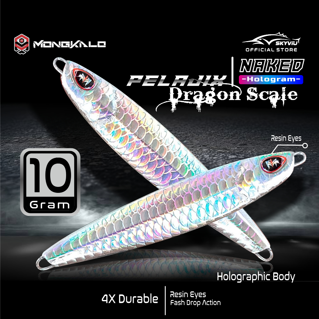 Umpan UL Killer Micro Jig 10 Gram Mongkalo PELAJIX Castjig Lure