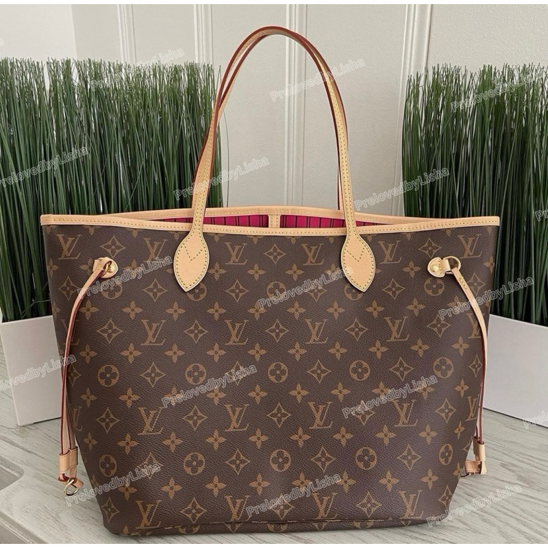 Preloved LV neverfull original preloved louis vuitton neverfull lv totebag
