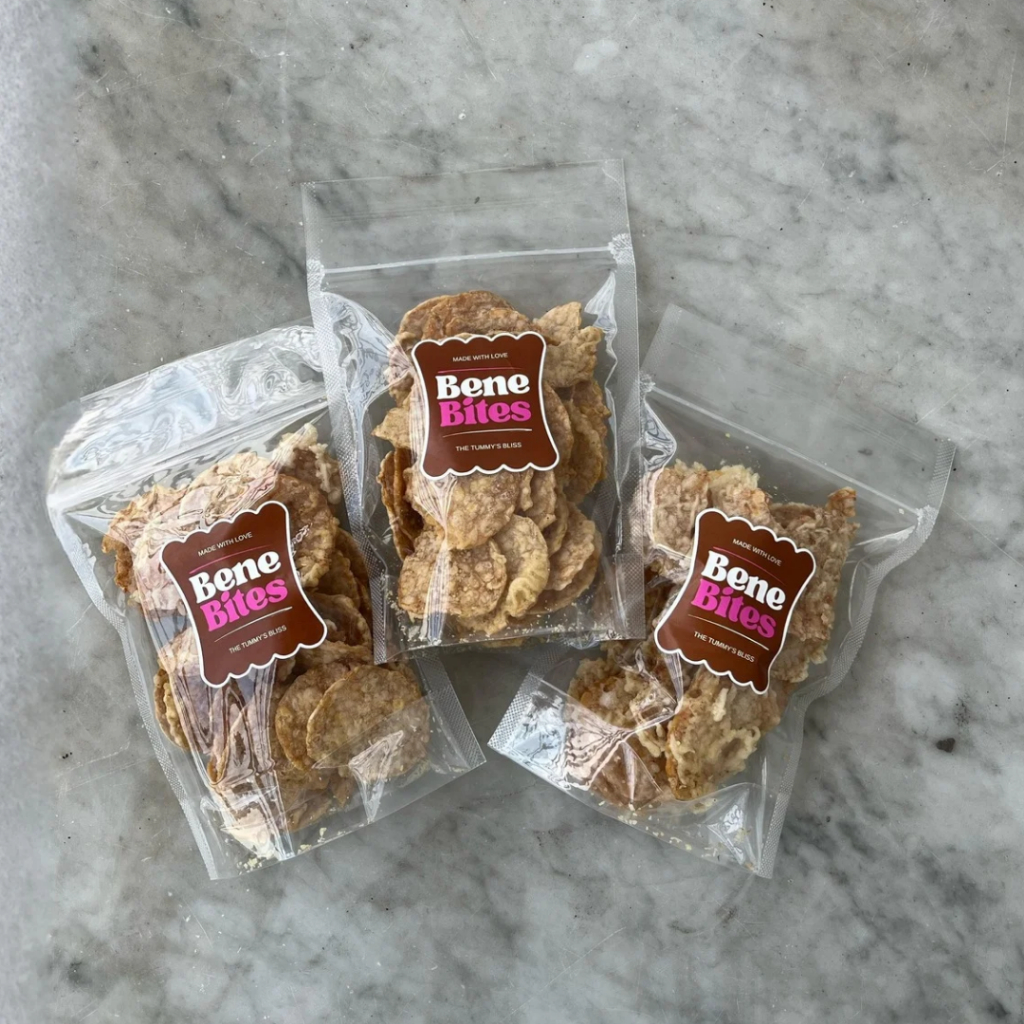 

Bene Bites, Snack & Jajanan Ringan Keripik Tempe Crispy