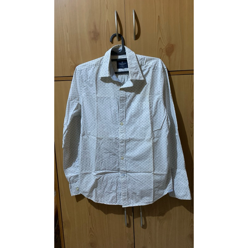 Second Kemeja pria (Putih) American Eagle