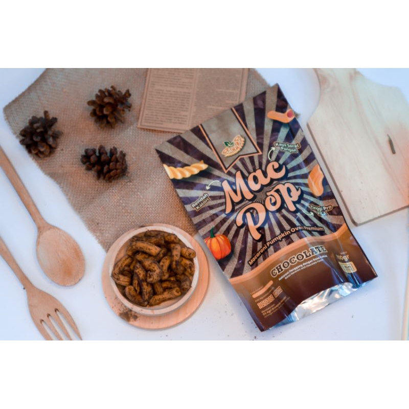 

MACPOP COKELAT / MAKARONI LABU KUNING